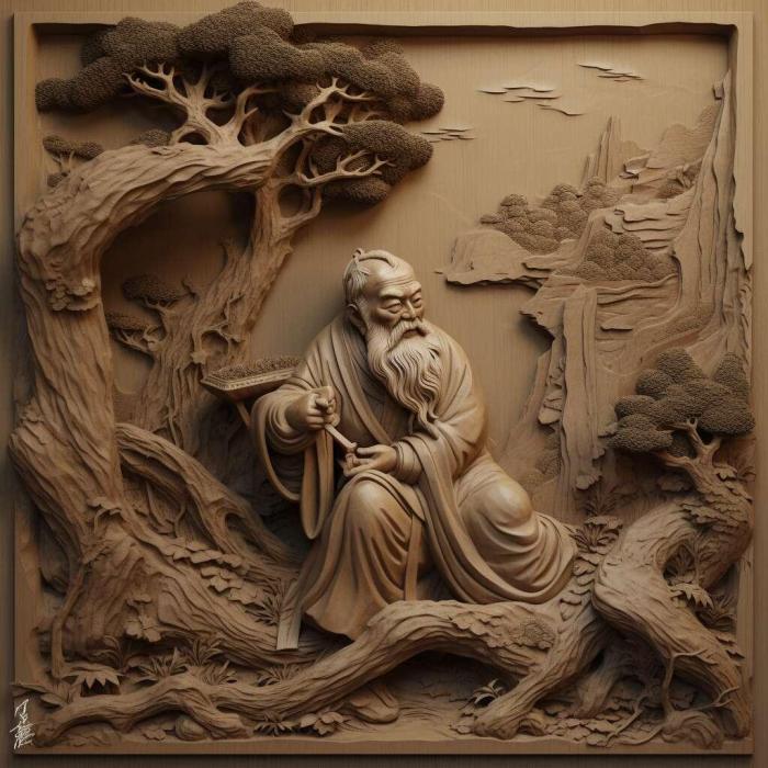 نموذج ثلاثي الأبعاد لآلة CNC 3D Art 